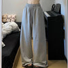 Harajuku Wide Leg Sweatpants for Women Elastic Waist Casual Oversize Sportswear