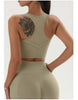 Quick-Dry Yoga Bra & Tights Set