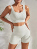 Women's Seamless Ribbed Yoga Set by FitiqueFit