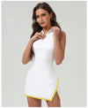 Quick-Dry Polo Tennis Dress for Women