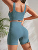 Women's Seamless Ribbed Yoga Set by FitiqueFit