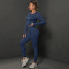 Women's Seamless Long Sleeve Yoga Top by FitiqueFit