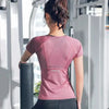🖤 Plus Size Women's Sports T-Shirt – Breathable Yoga & Running Top by FitiqueFit