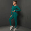 Women's Seamless Long Sleeve Yoga Top by FitiqueFit