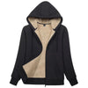 Sherpa-Lined Fleece Zip-Up Hoodie Jacket Women by FitiqueFit