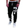 Men's Sweatpants Elastic Waist Letter Graphics