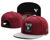 Skull Hand Snapback Hat – Flat Bill Adjustable Baseball Cap by FitiqueFit
