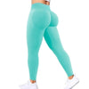 Women's Yoga Pants High Waist  Solid Color Tight Fitting Sports Leggings Yoga Exercise Pants