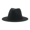 Modern Hats For Women Fedoras Winter Women Hats Simple Classic Hat Wedding Lady Retro Wide Brim Floppy Hat Men Fedora Hat Fashionable Classic Wide Brim Hat For Summer Dress Hats by Stevvex