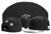 Skull Hand Snapback Hat – Flat Bill Adjustable Baseball Cap by FitiqueFit