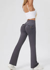 Women's Workout Cargo Leggings With Pocket Tights Active Wear Butt Lift Yoga Clothes
