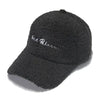 Lamb Wool Baseball Cap — Korean Style Plush Winter Sun Hat for Women by FitiqueFit