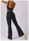 Yoga Clothing Sets Athletic Wear Women High Waist Leggings And Top Two Piece Set Gym Tracksuit Push Up Fitness Workout Outfits