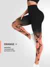 Tie Dye Yoga Pants Sport Leggings Women Seamless High Waist Push Up Tights Fitness Workout Leggins Gym Clothing