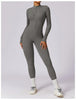 Yoga Jumpsuit Long Sleeved Zipper Rompers