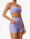 Women's Half Zipper Long Sleeve 2-Pc Activewear