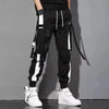 Urban Vibe Cargo Joggers with Letter Accents