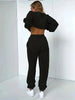 Women’s Plush Hoodie & Pants Sweater Set – Cozy Winter Tracksuit by FitiqueFit