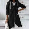 Oversized Zip-Up Streetwear Hoodie Women by FitiqueFit