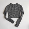 Seamless Yoga Crop Top for Women by FitiqueFit