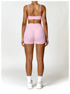 2 PCS Yoga Set Gym Clothes Sportswear Workout Tracksuits Sports Bra Gym Leggings Wear Athletic