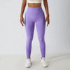 Seamless Ribbed Yoga Leggings – Tummy Control Fit by FitiqueFit
