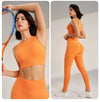 Women's High Waisted Leggings and Top