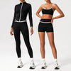 🖤 Seamless Yoga Set – High Waist, Hip-Lifting by FitiqueFit