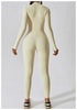 Yoga Jumpsuit Long Sleeved Zipper Rompers