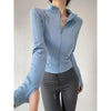 Sun Quick-Drying Zip-Up Sports Jacket Women S-3XL by FitiqueFit