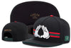 Skull Hand Snapback Hat – Flat Bill Adjustable Baseball Cap by FitiqueFit
