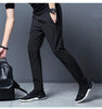 Slim Fit Stretch Jogger Pants with Elastic Waist by FitiqueFit