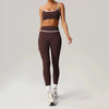 🖤 Seamless Yoga Set – High Waist, Hip-Lifting by FitiqueFit