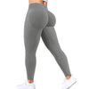 Women's Yoga Pants High Waist  Solid Color Tight Fitting Sports Leggings Yoga Exercise Pants