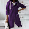 Oversized Zip-Up Streetwear Hoodie Women by FitiqueFit