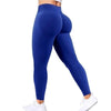 Women's Yoga Pants High Waist  Solid Color Tight Fitting Sports Leggings Yoga Exercise Pants