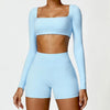 2 PCS Yoga Set Gym Clothes Sportswear Workout Tracksuits Sports Bra Gym Leggings Wear Athletic