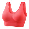 Sports Bra Push Up Wireless Plus Size