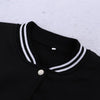 New York “23” Letter Printed Baseball Jacket Women by FitiqueFit