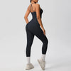 Women 2pcs Patchwork Sport Yoga Suit Training Tummy Tuck and Hip Lift