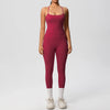 Women 2pcs Patchwork Sport Yoga Suit Training Tummy Tuck and Hip Lift