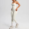 Women 2pcs Patchwork Sport Yoga Suit Training Tummy Tuck and Hip Lift
