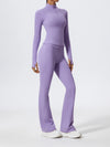 Women's Half Zipper Long Sleeve 2-Pc Activewear