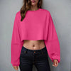 🧘‍♀️ Women’s Long Sleeve Loose-Fit Crop Top by FitiqueFit