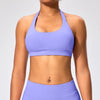 Women's Gym Solid Color Sports Bra