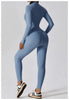 Yoga Jumpsuit Long Sleeved Zipper Rompers