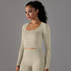 Women's Yoga Top Long Sleeves
