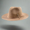 Unisex Metal Letter Straw Panama Hat by FitiqueFit