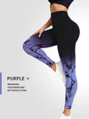 Tie Dye Yoga Pants Sport Leggings Women Seamless High Waist Push Up Tights Fitness Workout Leggins Gym Clothing