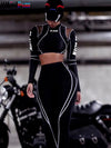 Women Tracksuit Letter Print 2 Piece Set
